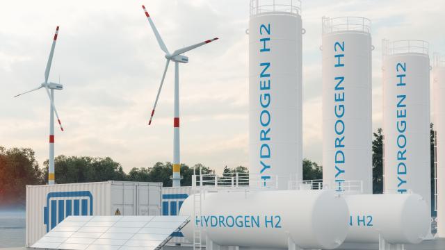 hydrogène éolien
