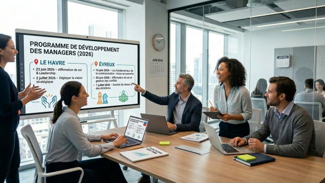 Calendrier des formations management juin 2026