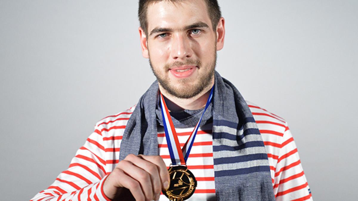 Julien, champion en Chaudronnerie